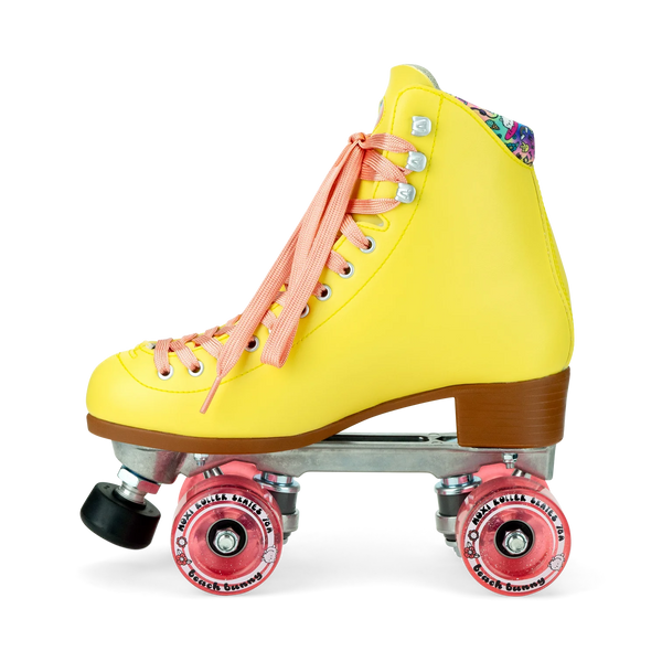 Moxi Beach Bunny Roller Skates - Strawberry Lemonade