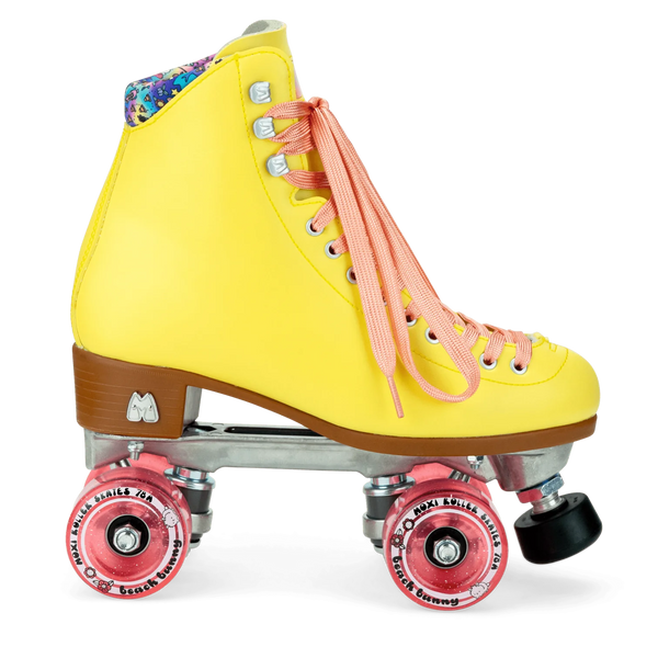 Moxi Beach Bunny Roller Skates - Strawberry Lemonade