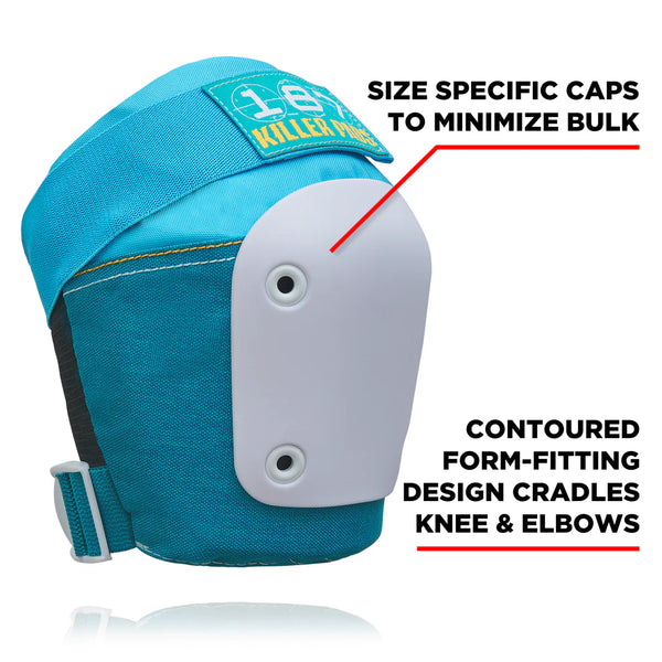 187 Killer Pads - Six Pack Pad Set - Teal