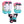 Triple Eight Saver Series 3-Pack Pad Set - Sunset