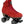 Sure-Grip Boardwalk Plus Skates - Cherry