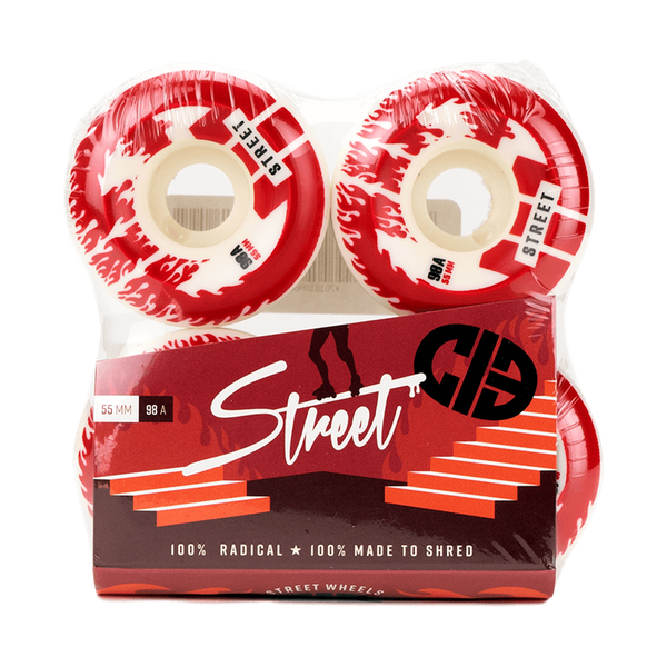 Ruedas CIB Street 98A 55mm - 8 ruedas