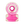 Ruedas Moxi Gummy 8 ruedas - Rosado